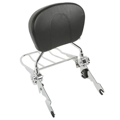 Backrest Sissy Bar Luggage Rack for Harley Touring Electra Glide (2009-2025)