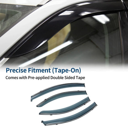 Window Deflectors for Chevrolet Aveo Sedan 2007-2010 2 x Side Vent Visors
