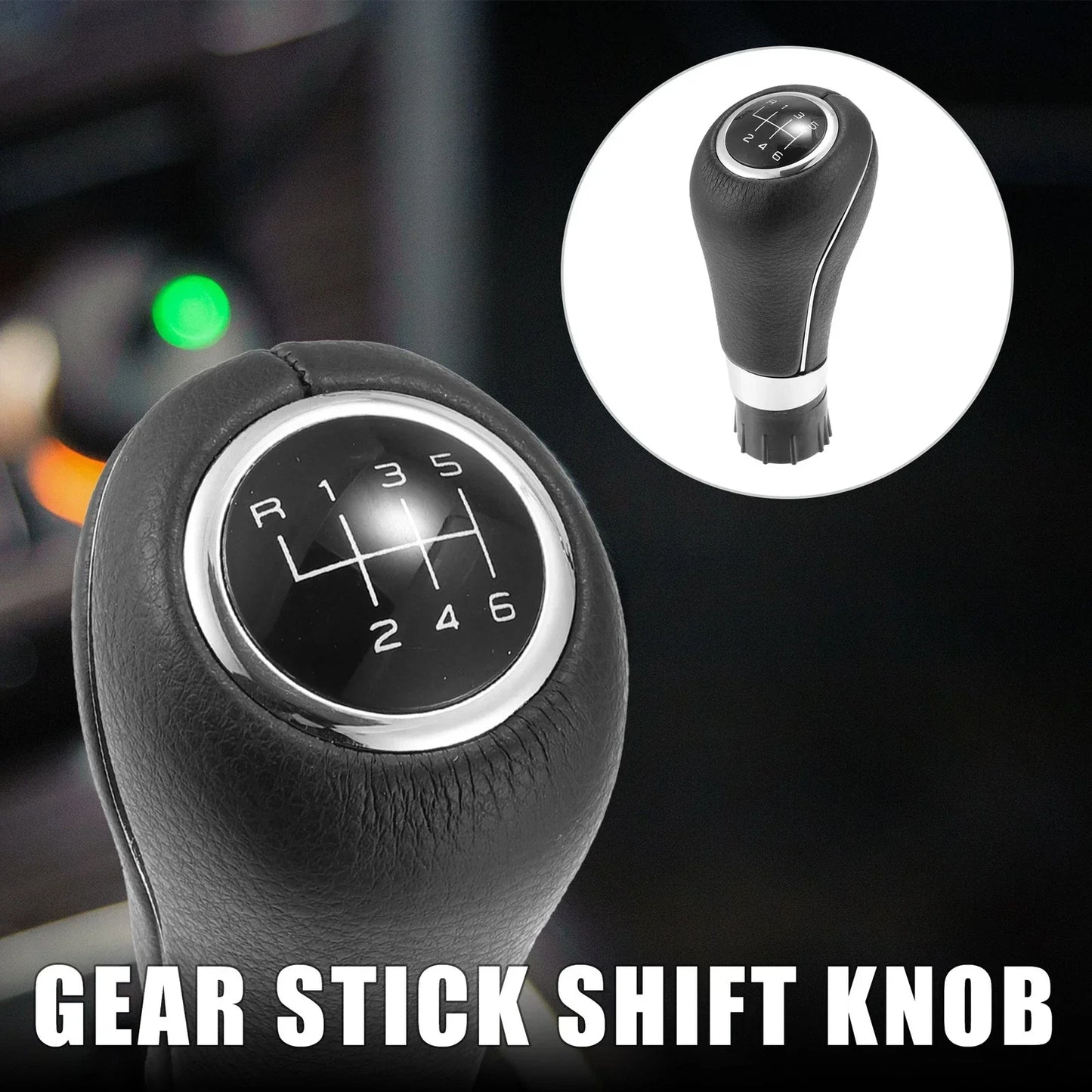 Manual Gear Shift Knob for Mercedes-Benz W203 W204 S203 S204 W209 (2000-2010)