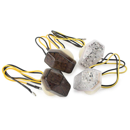 Flush Mount LED Turn Signals for Suzuki GSXR600 GSXR750 GSXR1000 SV650 Bandit (2001-2023)