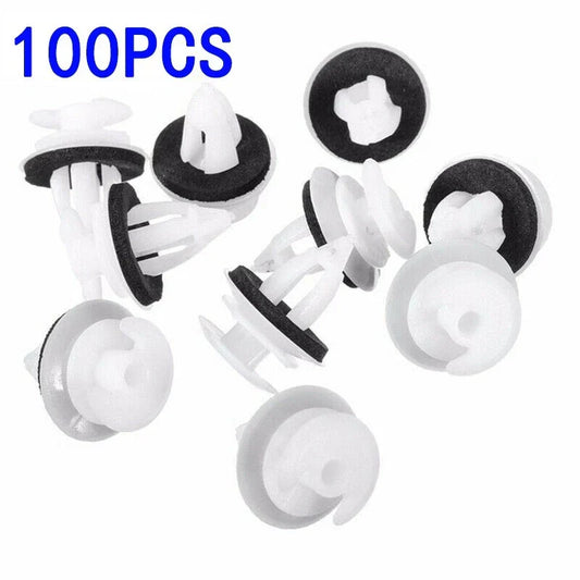 100pcs Car Door Panel Clips Seal Ring Retainer for E34 E36 E38 E39 E46 for X5