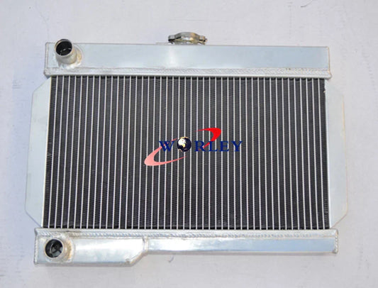All Aluminum Radiator + Fan for Rover MG MGB GT (1962-1974)