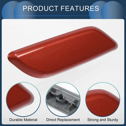 Front Right Washer Nozzle Cover for Honda Accord VIII 2011-2013 Red 1 x