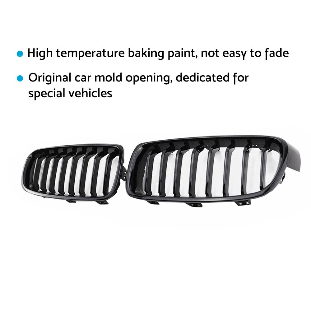 Front Bumper Kidney Grille for BMW F30 F31 320i 330i (2012-2018)
