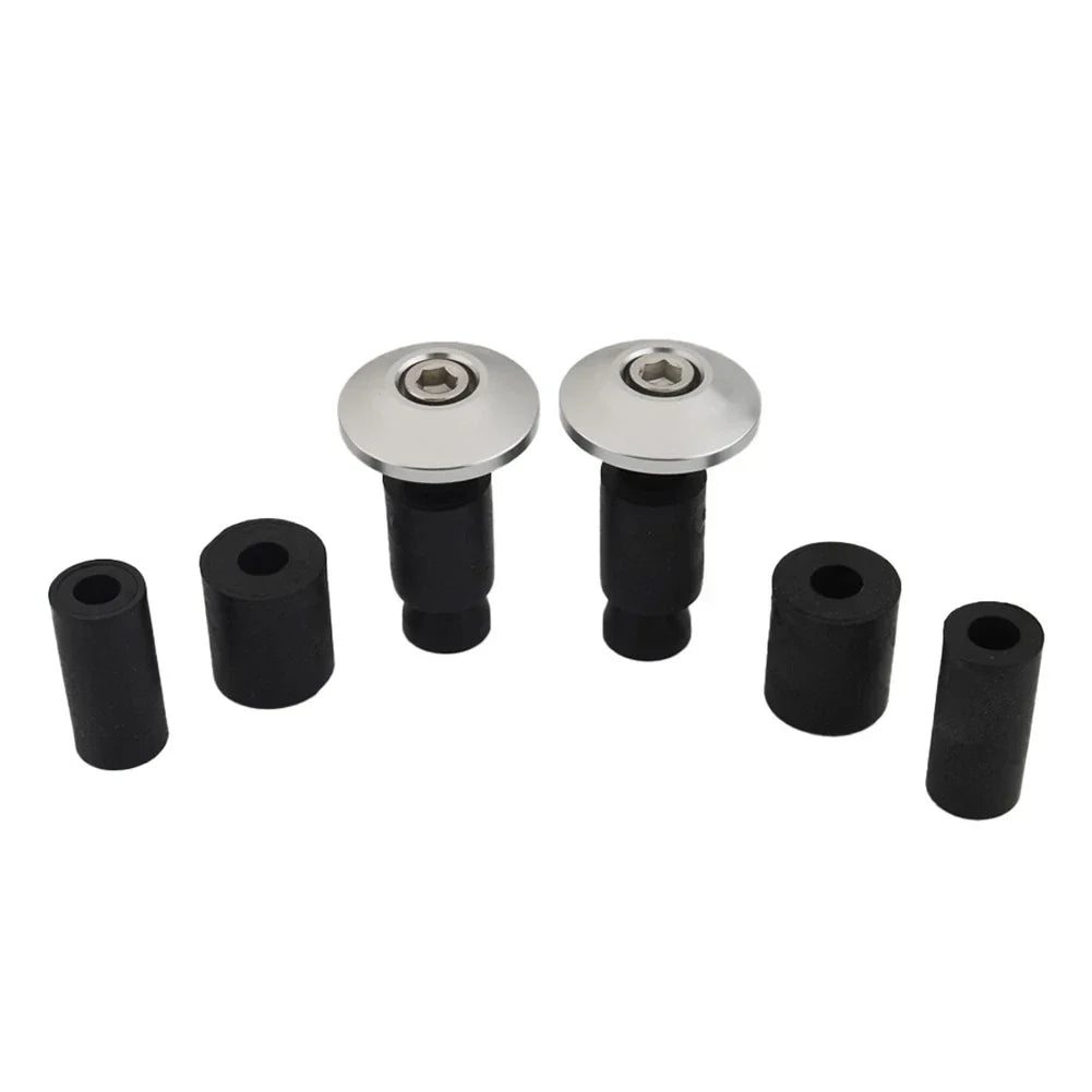 22MM Motor Dirt Bike Handlebar End Grips Caps Plugs Slider