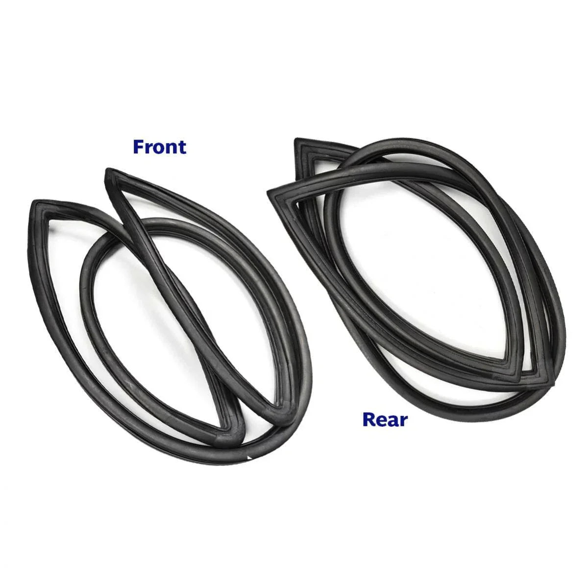 Windshield Rubber Weatherstrip Front Rear Fits Datsun Sunny B310 4D Sedan 77-81