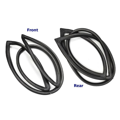 Windshield Rubber Weatherstrip Front Rear Fits Datsun Sunny B310 4D Sedan 77-81