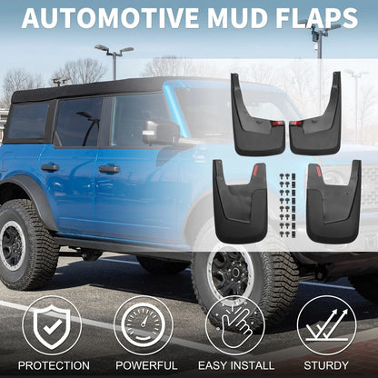 Mud Flap Splash Guard for Dodge Ram 1500 2019-2024 (2 x Guards)