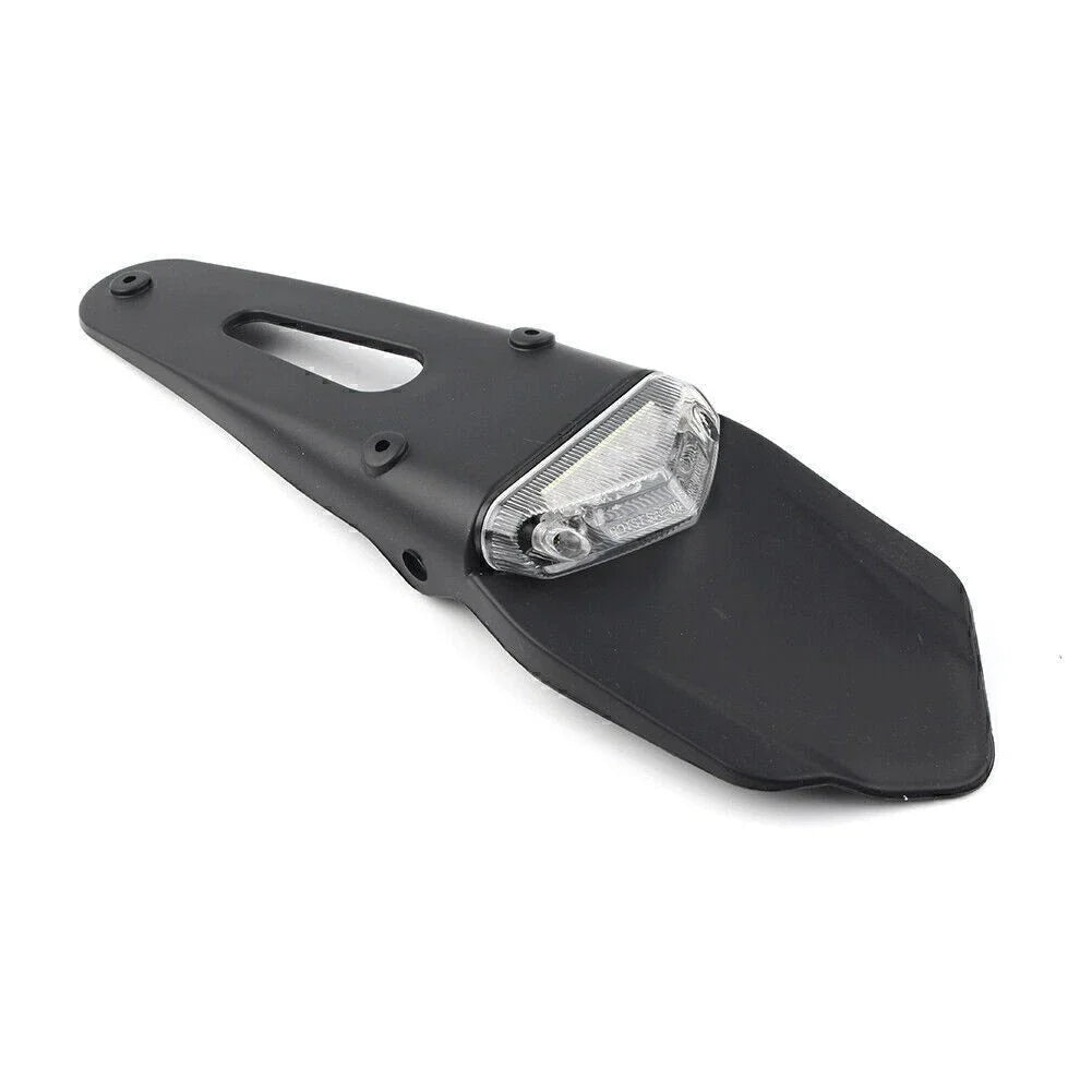 Clear Lens Rear Tail Light for Universal Motorcycle Dirt Bike