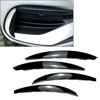 4 Pcs Front Bumper Splitter Spoiler Canards for Mercedes Benz C-Class (2022-2023)