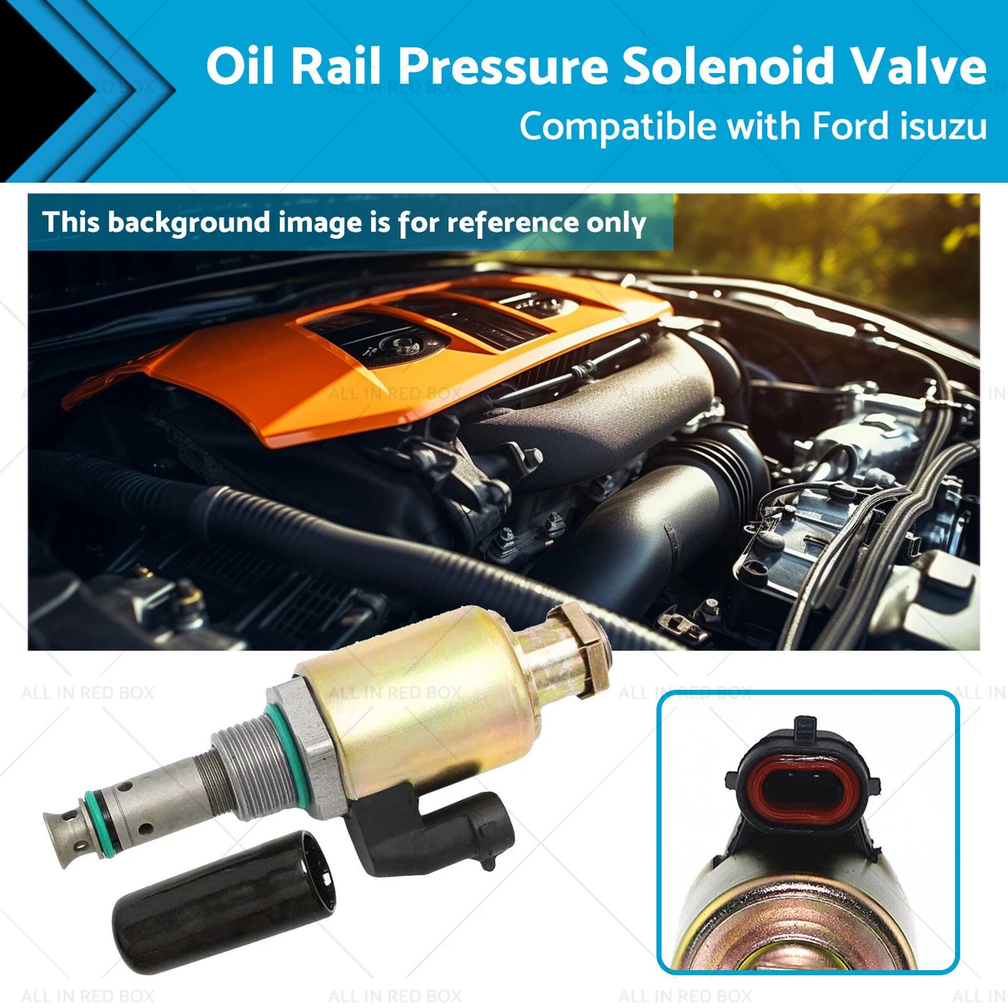 Oil Rail Pressure Solenoid Valve for Ford F250 F350 F450 (1995-2003)