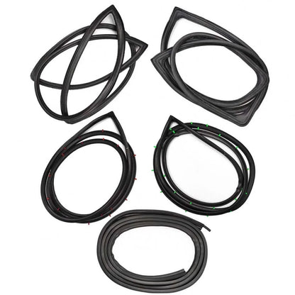 Weatherstrip Rubber Seal Complete Set 5 Fits Datsun Sunny KB310 2D Coupe 1977-81