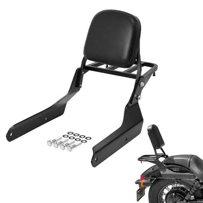 Backrest Sissy Bar Luggage Rack for Honda Shadow Phantom 750 (2010-2019)