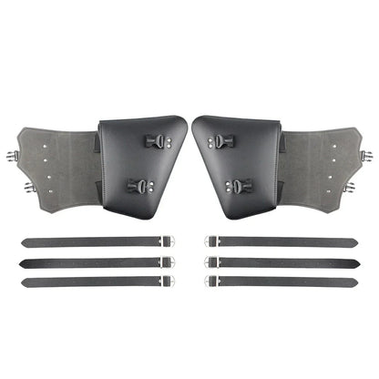 Universal Side Saddle Bags for Harley-Davidson Sportster XL883 XL1200