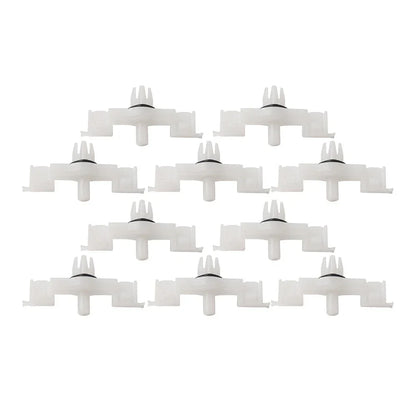 10 x Door Sill Scuff Plate Clips for Porsche Cayenne (2003-2010)