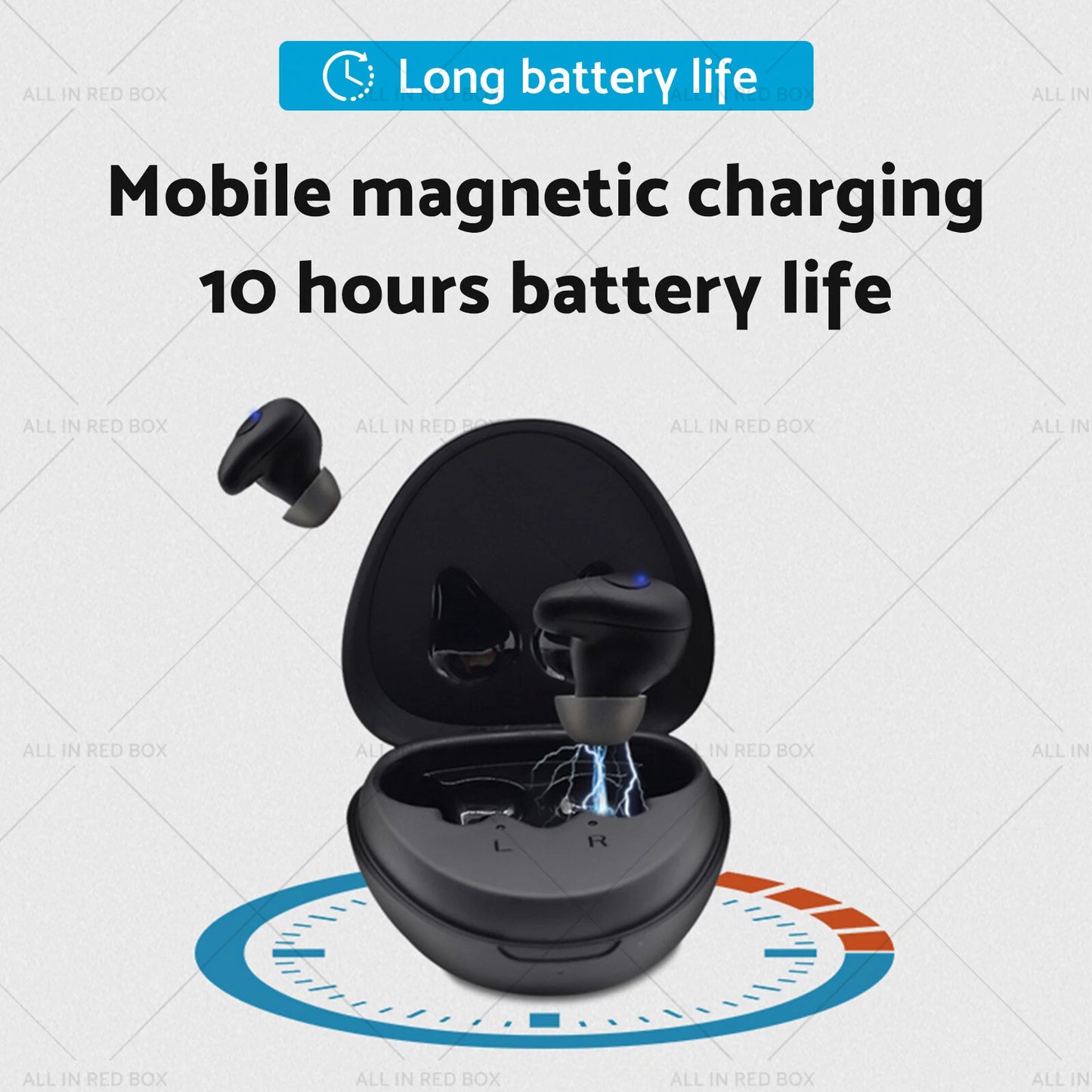 Rechargeable Bluetooth Sound Amplifiers for Digital Hearing Aids (Severe Loss)