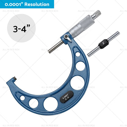0-4in Outside Micrometer Set for Calibration Standards Wrench (2020-2023)