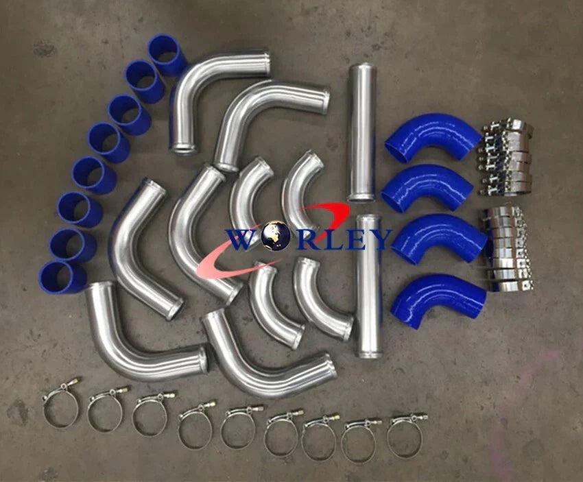 2.5" Aluminum Universal Intercooler Turbo Piping Kit