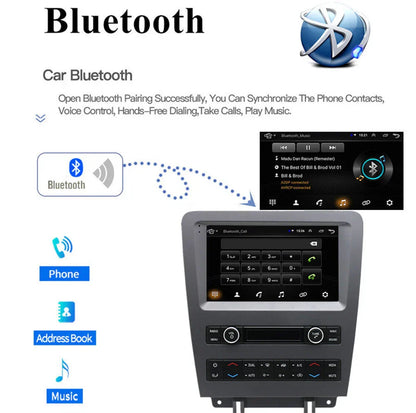 9" Stereo Radio GPS Wifi for Ford Mustang (2010-2014) Carplay 4+32GB