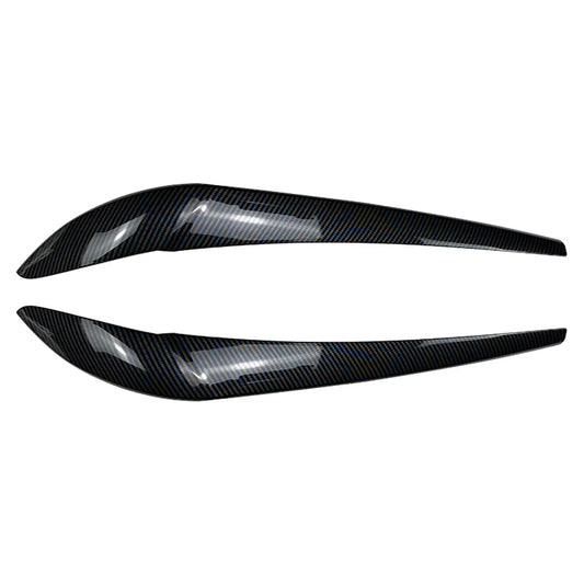 1 Pair Front Headlight Eyebrow Eyelid Covers for BMW X3 X4 (2014-2017)
