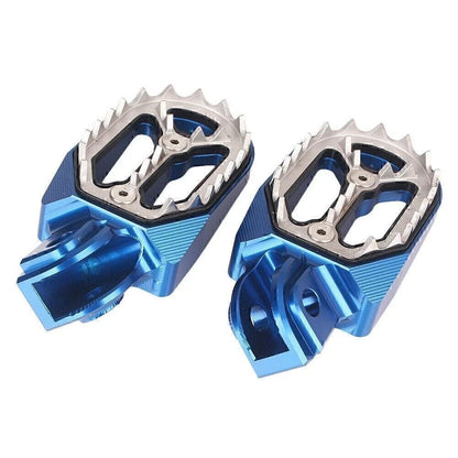 Blue Footpegs for Husqvarna 85cc-530cc (2005-2015)