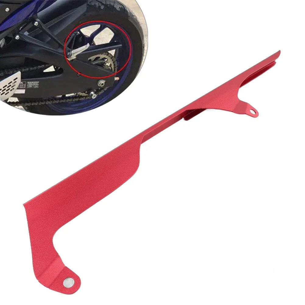 Rear Chain Guard Cover Protector Red for YAMAHA YZF R6 (2003-2009)