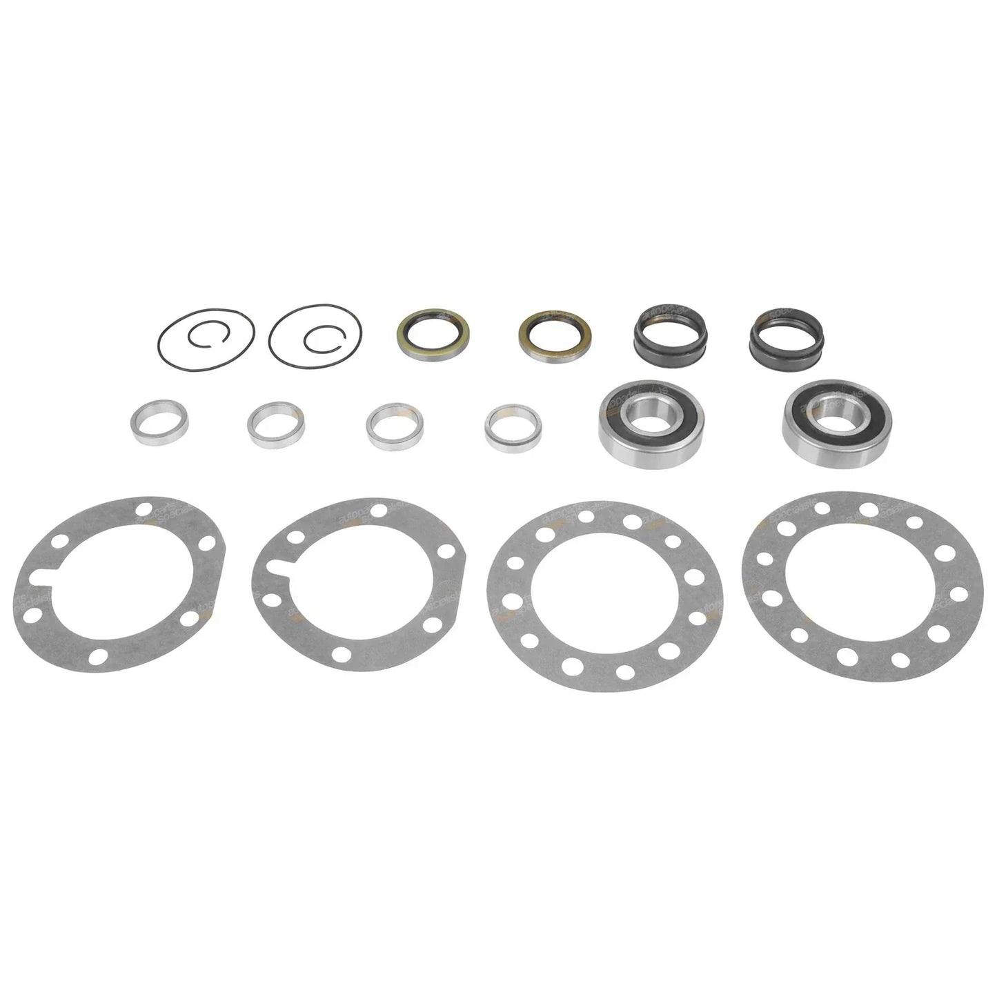2 x Rear Wheel Bearing Kits + Grease for Toyota Hilux KZN165 (1999–2005)
