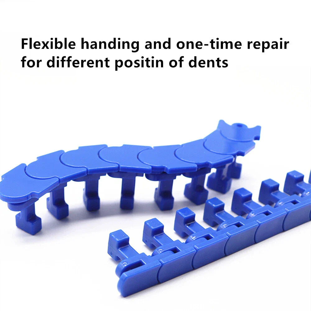 Flexible Snaked Car Body Glue Puller Tabs Dent Repair Tool Set for Various Models
