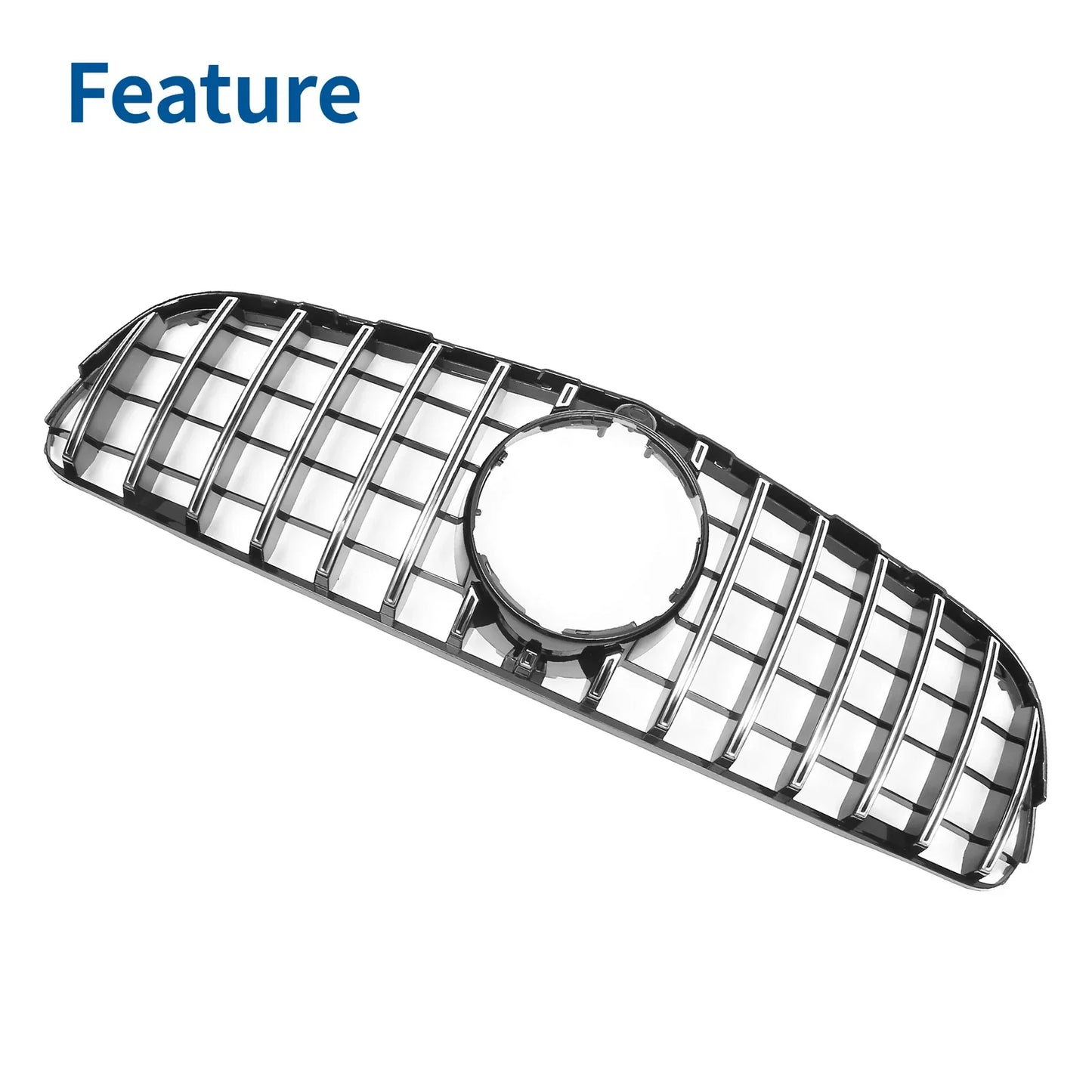 Front Upper Bumper Grille for Mercedes-Benz GLC250 (2017-2018)