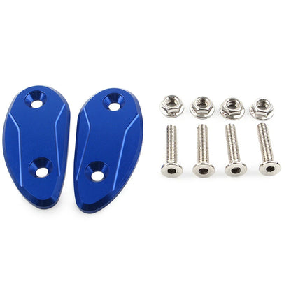 Rearview Mirror Block Off Base Plates for Honda CBR1000RR (2008-2017)