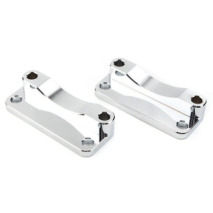CNC Front Fender Relocator Spacer Bracket for Harley Electra Glide (03-13)