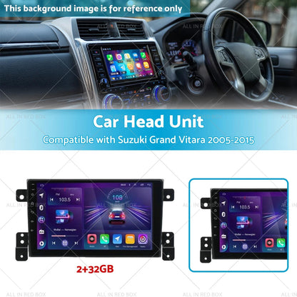 Car Head Unit for Suzuki Grand Vitara (2005-2015) w/ Wireless CarPlay