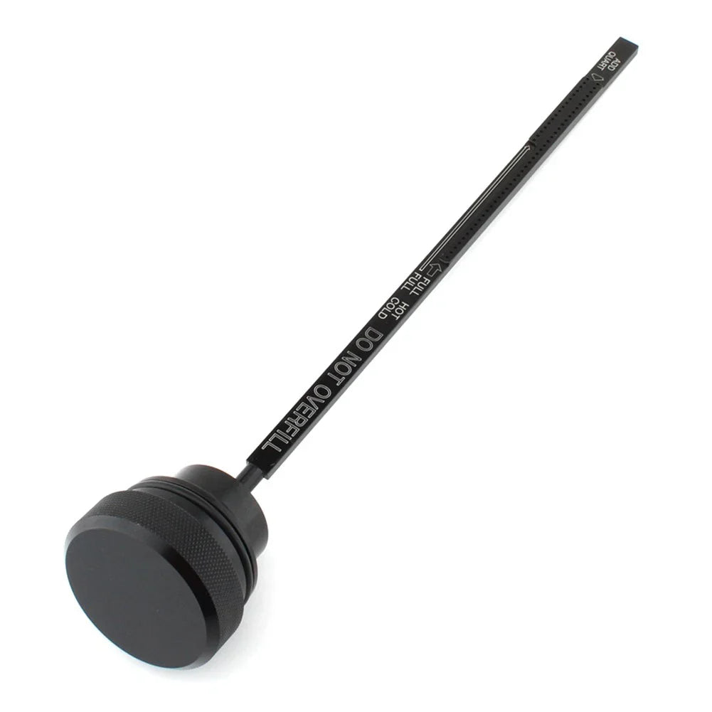 Oil Dipstick for Harley Dyna Wide Glide FXD FXDL (1991-1998) Black Aluminum