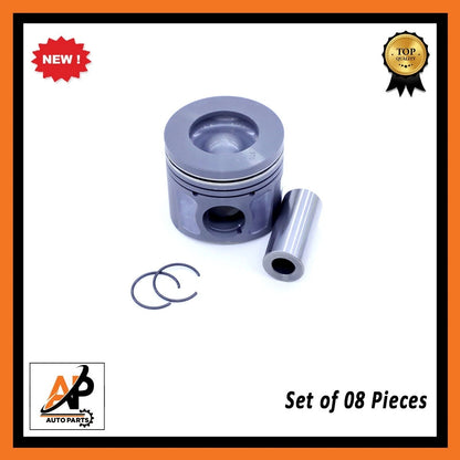 Engine Piston Replacement Set 8 Pieces for Jaguar Land Rover 5.0 Supercharged (2010–2020)