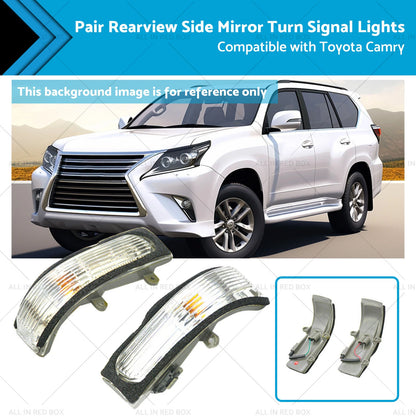Rearview Side Mirror Turn Signal Lights for Toyota Camry Aurion (2006-2011)