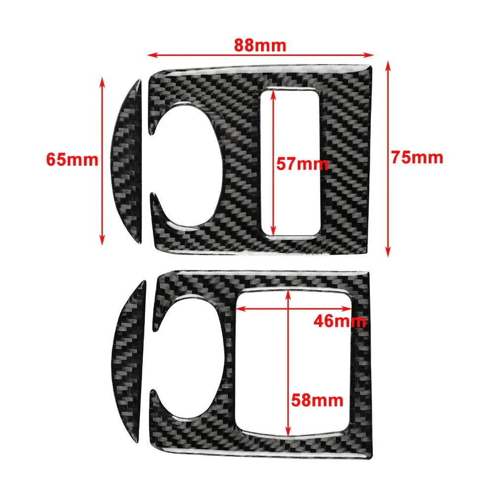 Car Door Window Lift Switch Panel Cover Trim for Audi TT TTS TTRS (2008-2014)