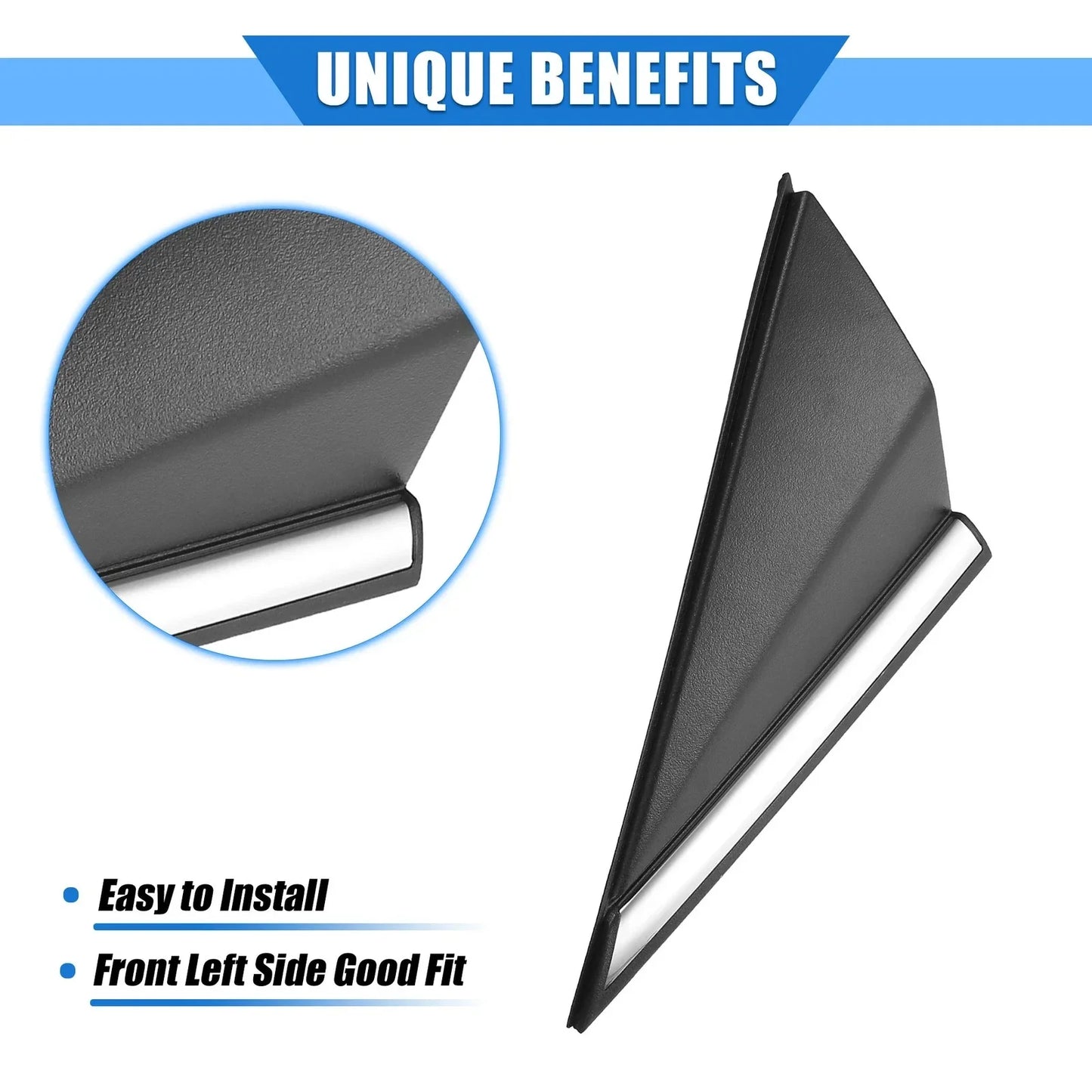 Left Mirror Corner Triangle Fender Cover for Hyundai Elantra (2011-2016)