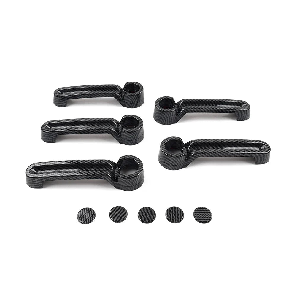 Exterior Door Tailgate Handle Cover Trim for Jeep Wrangler JK, Liberty (2007-2018)