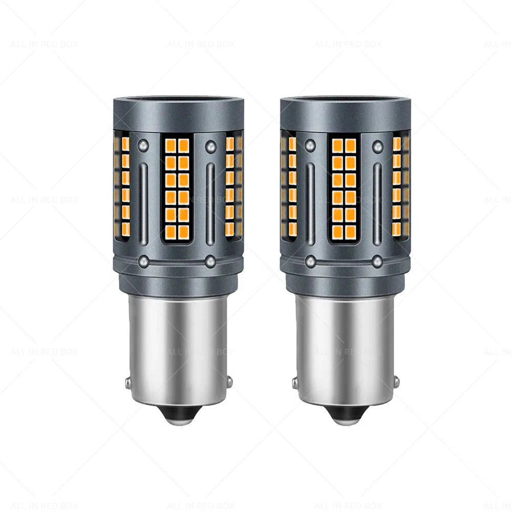 LED Amber Front/Rear Indicator Bulbs for Holden Commodore (1997-2017)