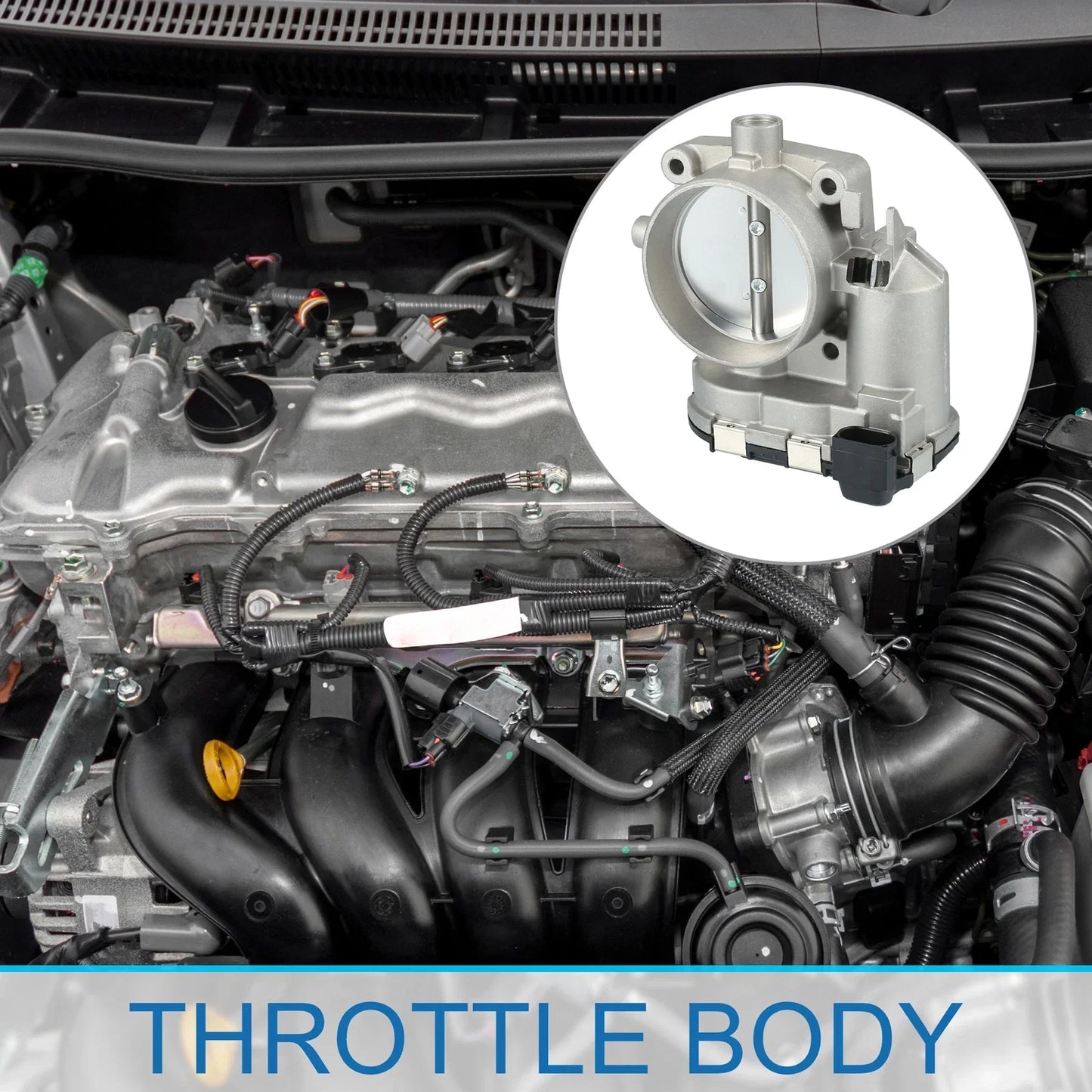 Throttle Body Actuator for Mercedes-Benz C 240 2.6L (2001-2005)