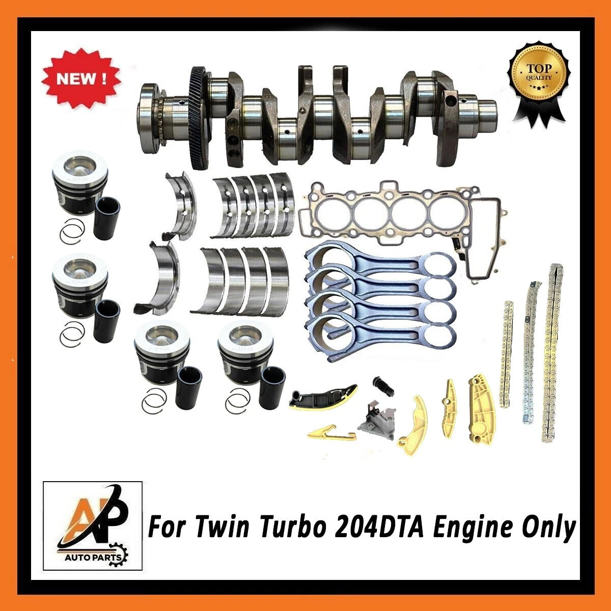 Crankshaft Rebuild Parts for Jaguar XE XF 2.0D (2016–2020)