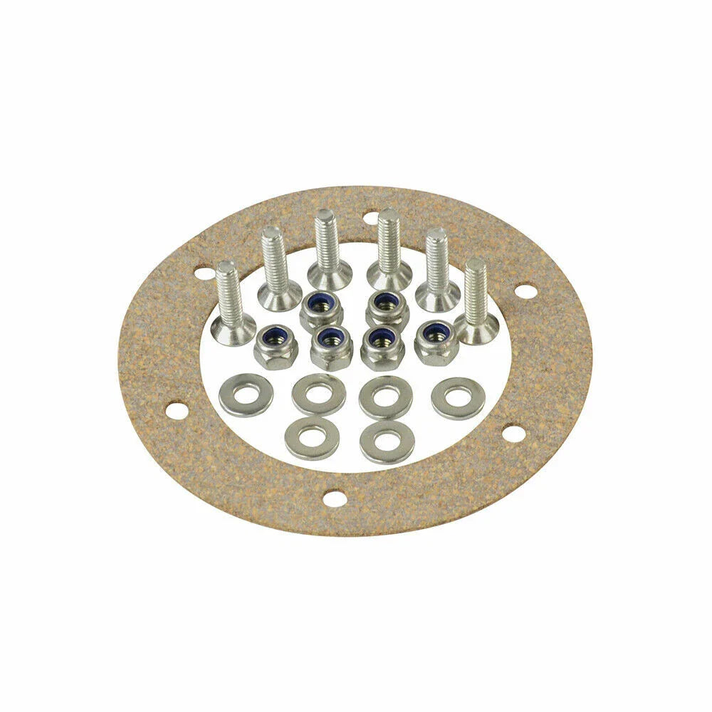 Billet Fuel Filler Neck Pop-Up Gas Cap for Universal 6 Hole