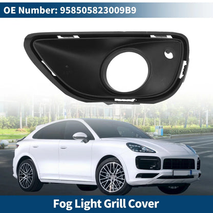 Front Left Fog Light Grill for Porsche Cayenne (2011-2018)