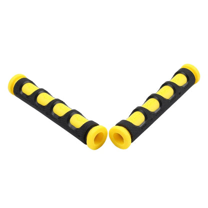 Yellow Rubber Handle Brake Grip Sleeves for Universal Motorcycle