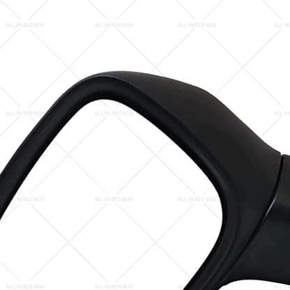 Left Door Mirror for Mazda CX-5 2017-2023 with Blind Spot Blinker Red