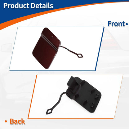 Rear Tow Hook Cover for Mercedes-Benz X204 2010-2012 - Red