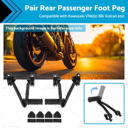 Rear Passenger Foot Peg Bracket for Kawasaki VN650 Vulcan 650 (2015-2023)