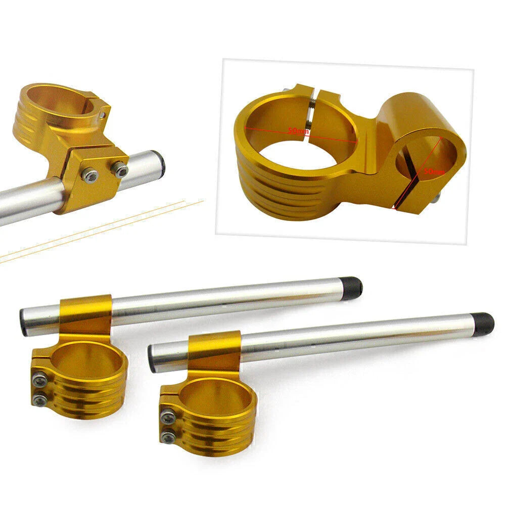 50mm Clip On Handle Bars for Honda CBR 1000RR (2004-2012)