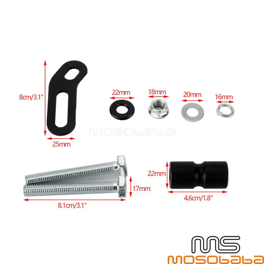 15" Clear Windshield Headlight Fairing & Extension Kits for Harley Softail (2018-2023)