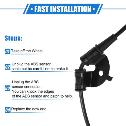 ABS Wheel Speed Sensor for Hyundai Tucson Rear Left Side (2010-2015)
